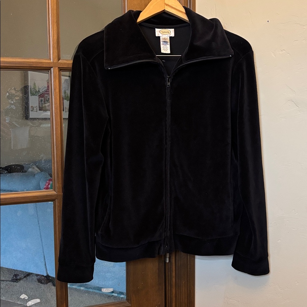 Talbots Velour Jacket! Medium - Picture 2 of 5